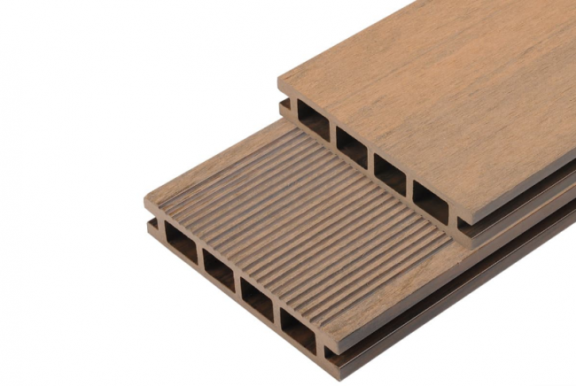 Террасная доска из ДПК пустотелая CM Decking серия MIX COLOR тик