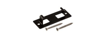 Монтажный набор для ЛАГ 50х28 (металлическая скоба и два винта из нержавеющей стали с дюбелями)